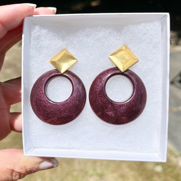 Designs by CGP Jewelry - Resin Earrings
